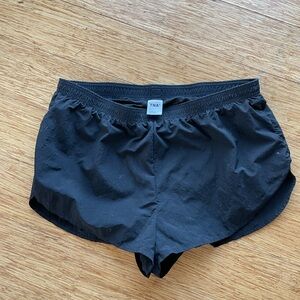 Aritzia TNA Women's Athletic Black Shorts running sport
